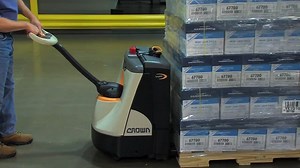 AC Traction and e-GEN braking make the #1 brand of electric pallet jacks even better with the WP 3000. See it in action… | Crown Equipment Corporation | Facebook