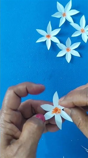 Beautiful Flower Making 🌸✨ | Easy DIY Paper Flower #shorts