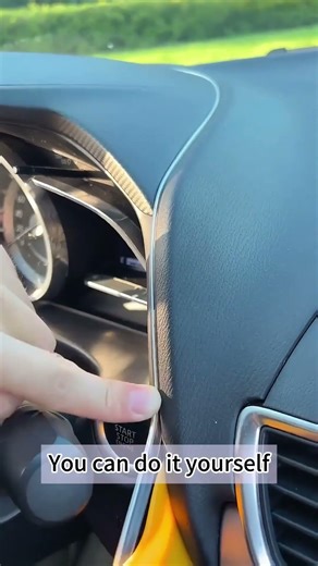 Install car interior ambient lights