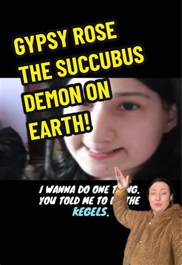 The succubus is here and she’s STILL lying and feeding! #demonology #fyp #gypsyrose #succubus #officialgypsyrose