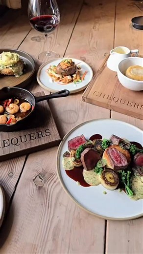 Set Lunch 🍽️ 2 courses £19.95, 3 courses £24.95 ✨. Monday to Friday until the end of March Lunchtime just got better 🍷. Plus a few new à la carte dishes we couldn’t wait to share 🤍 Gorgeous personalised boards from our wonderful regular @adam.pearce.169067 DM him for commissions. #thechequersatwoolsthorpe #lunchforless #countrydiningpubwithrooms | Chequers at Woolsthorpe