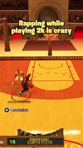 Rapping while playing 2k is crazy =============================== Like this post!😌 Audio by @_yothatsej =============================== Follow @sodcxlou for good luck🍀 @xsodc @sodclou =============================== #nba #fypage #basketball #nba2k #shorts