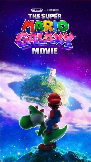 The Super Mario Galaxy Movie Looks... #mario #nintendo