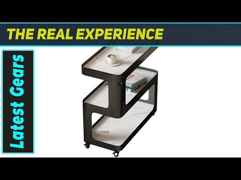 This Black 65cm Movable Side Table is the Most Versatile Living Room Upgrade!