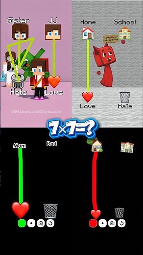 JJ and Mikey Choose Wrong Option (Animation Meme) #shorts #memes #roblox #funny #humor #minecraft