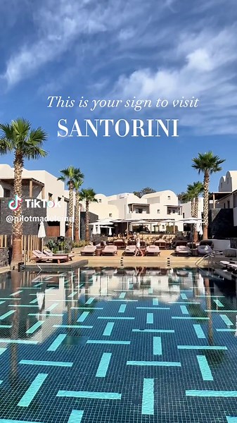 🇬🇷 10 BEST THINGS TO DO in Santorini ⬇️ where to stay 💙 1. Visit Oia - ideally early in the morning because it can get super crowded during sunset time 2. Walk down the steps from Oia to Ammoudi Bay - it‘s a nice workout 3. Have lunch or dinner at Ammoudi Bay 4. Book a sunset cruise 5. Do the hike to Skaros Rock 6. Walk around Imerovigli 7. Visit Thira 8. Do a wine tasting at one of the local wineries 9. Visit Red Beach 10. Stay at the beautiful Radisson Blu Zaffron Santorini @Radisson Hotels