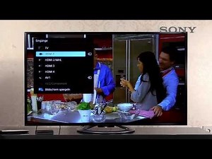 SONY BRAVIA TV - 11 externe Geräte anschließen
