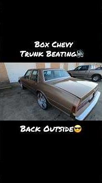 🔊🫨My Box Chevy Caprice Beating Hard #roadto10k #bass #bassboosted #basshead #caprice #boxchevy