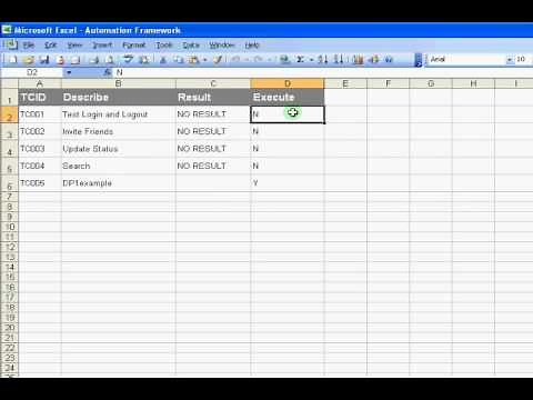 QTP eLearn KeyWord Driven Framework QTP Testing Tutorial QTP Descriptive Programming Automation