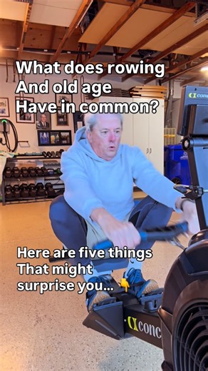 Bernie Rhinerson on Instagram: "Rowing and old age actually have a lot in common — and it’s a powerful metaphor. 1. You can’t coast. In rowing, if you stop pulling, the boat slows down. In later life, if you stop moving — physically, mentally, socially — things decline quickly. Momentum matters. 2. Rhythm beats force. Rowing isn’t about brute strength; it’s about timing and efficiency. Aging well isn’t about pushing harder — it’s about consistency: sleep, strength training, relationships, purpos