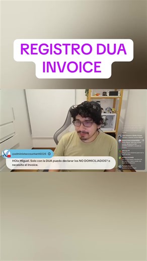 Registro de una DUA e invoice en el registro de compras #dua #dam #registrocompras