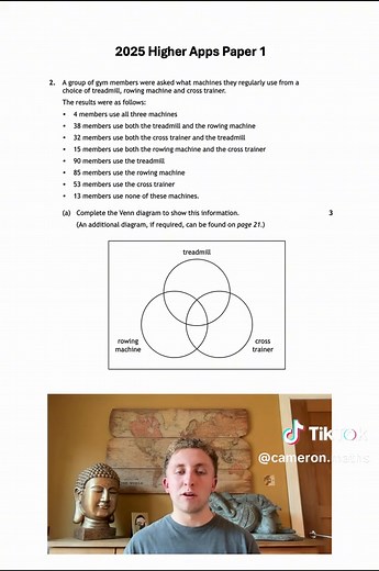 Higher Applications of Mathematics. Who’s taking this course and how are you finding it? This is 2025 Higher Apps P1 Q2. #n5maths #highermaths #scotland #maths #exams