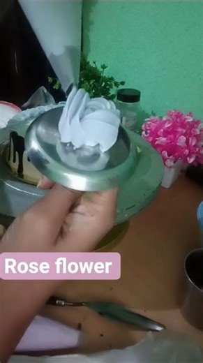 Rose flower 🌷 design and decoration 😍🔥