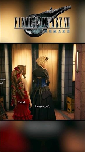 Aerith calls Cloud pretty 😂