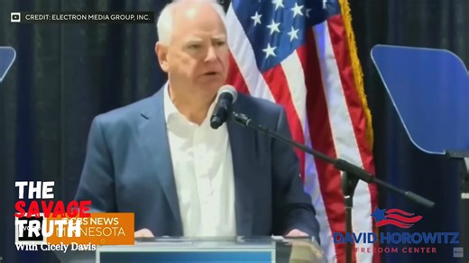 Watch the newest episode of The Savage Truth, where Cicely discusses former VP candidate Tim Walz’s absurd call for Democrats to “be meaner.” YouTube: bit.ly/43PbkVt Apple Podcasts: bit.ly/45wDqaT Spotify: bit.ly/4n5YaMW | David Horowitz Freedom Center