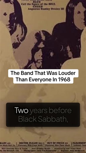 Blue Cheer: The Pioneers of Heavy Metal in 1968