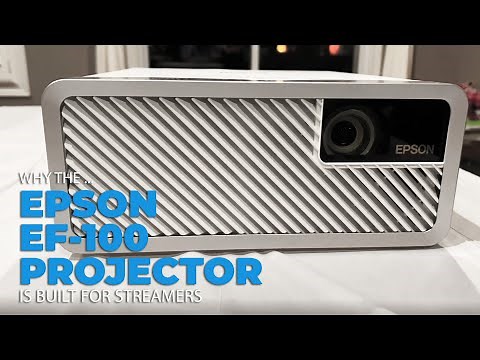 Why The Epson EF-100 Mini-Laser Projector is Perfect for Streamers