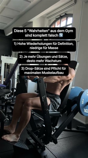 Diese 5 "Wahrheiten" aus dem Gym sind komplett falsch