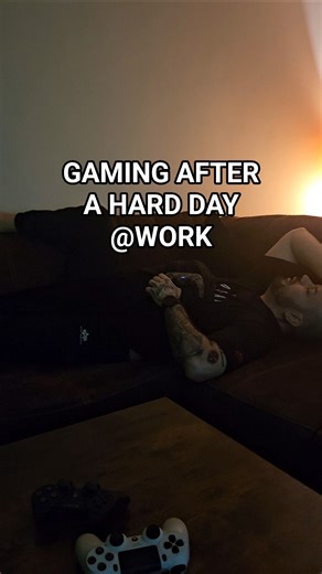 Gaming after a hard Day @ Work