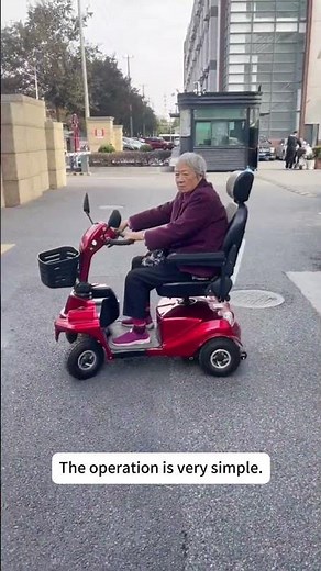 The best scooter for the elderly