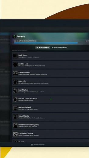 Terraria 1.4.5 Achievements Update!! 22 New Achievements!