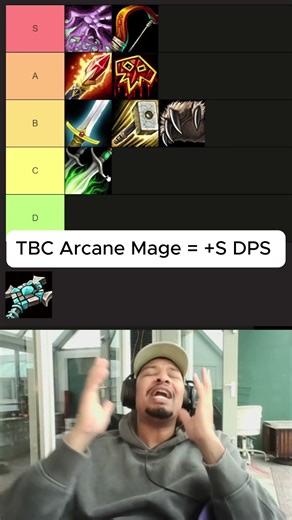 TBC top DPS is Arcane Mage