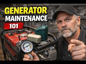 Generator Maintenance 101