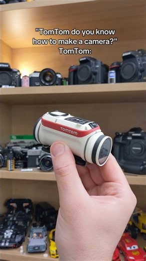 They did not know in fact #tomtom #retrotech #digicam / track is and it all fell apart - chz