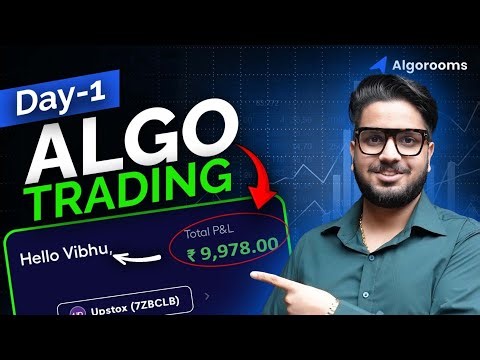 Algo Trading || Day 1 || #Trading