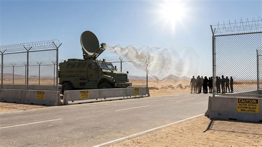 The US energy beam meant to stop crowds