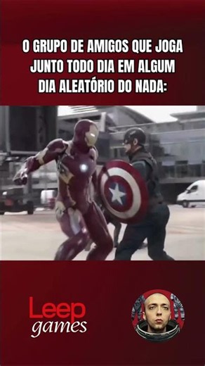 O GRUPO DE AMIGOS QUE JOGA JUNTO TODO DIA EM ALGUM DIA ALEATÓRIO DO NADA! #gamer #humor