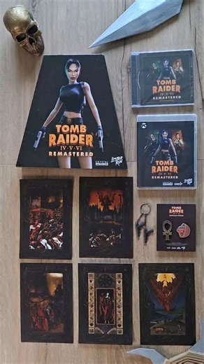 Mik & Dan's Collection on Instagram: "🇫🇷 L'édition collector de Tomb Raider IV-V-VI Remastered (PC) par Limited Run Games. Elle contient : - La boîte du jeu (avec CD) - 5 lithographies des peintures d'obscura (décevantes) - 1 porte clé - 2 pin's (très sympas) - la soundtrack (Jewel case) Avez vous reçu la votre ? 🇬🇧/🇺🇸 The collector's edition of Tomb Raider IV-V-VI Remastered (PC) by Limited Run Games. It contains: - The game box (with CD) - 5 lithographs of obscura paintings (disappointin