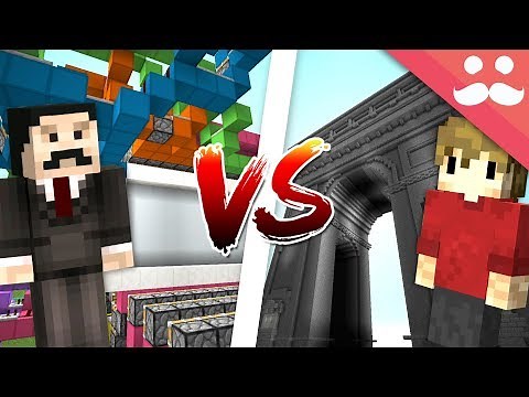 MINECRAFT REDSTONE VS BUILDING! (Mumbo VS Grian)