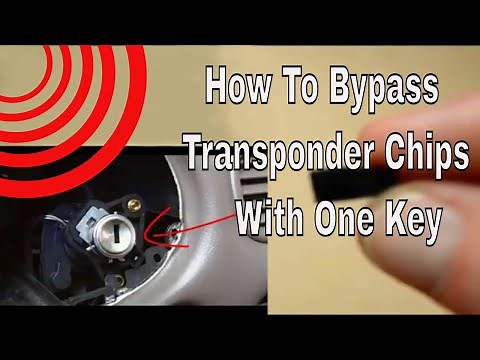 How To Bypass Transponder Chip With One Key By Induction