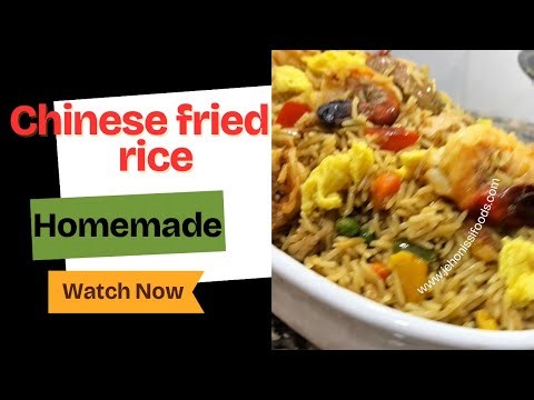 How to Make Authentic Chinese Fried Rice at Home | Easy Recipe