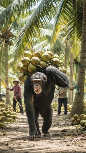 21M views · 400K reactions | You Won't Believe What This Chimp Did To Save His Best Friend's Life! #animals #hero #story This video was produced by Network Media and Blue-X Studio | Simulated Reality | Facebook