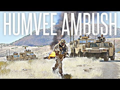 HUMVEE AMBUSH - ArmA 3 Milsim Operation