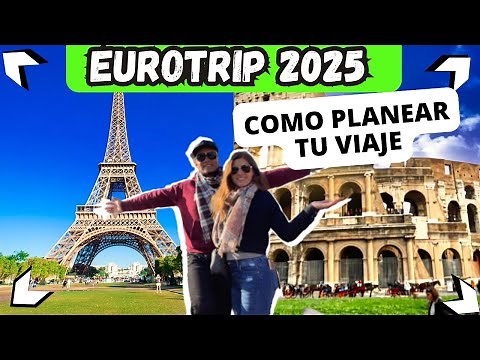 ✈️ VIAJA A EUROPA en 2025 || BARATO y Paso a Paso!!