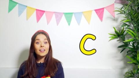 Learn letter "c" with Evie and Dodge - Learn Phonics - CBeebies