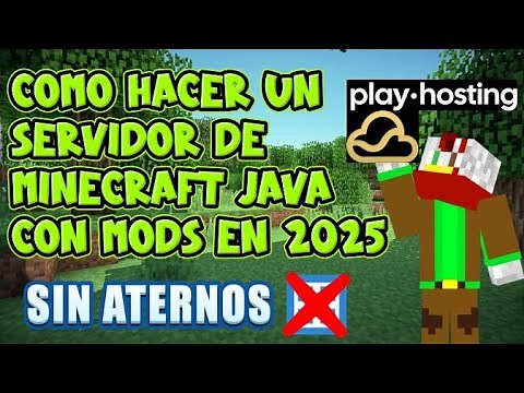 Como CREAR un Servidor de Minecraft Java con Mods totalmente GRATIS en 2025 sin ATERNOS
