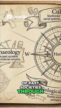 The 4 branches of anthropology explained! 🧭⏱️