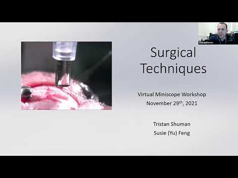 Grin lens & baseplate surgery | Miniscope Workshop | Day 1 (pt. 3/6)