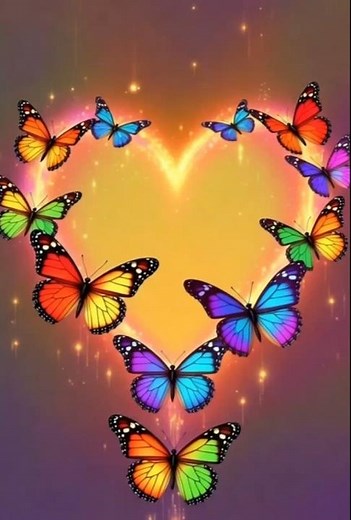 Aesthetic Colorful Butterfly Loop Ultra-Relaxing ASMR Animation for Your Mind #relaxingsound