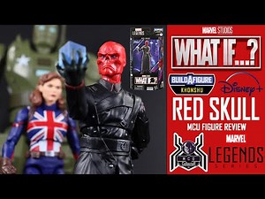 Marvel Legends RED SKULL What If...? Disney+ Konshu BAF Wave 4 MCU Figure Review