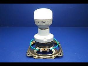 2019 Science Generator Using Magnet In Two Speaker | Electric Free Energy 100%