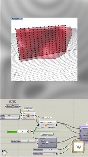 Parametric Facade Contour Component grasshopper rhinoceros tutorial