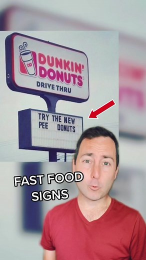 Funny fast food signs… 🍟🍔 #funny #comedy #fail #fails #oof #fastfood