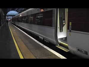 LNER Azuma Class 800 105 Departure London King's Cross for Harrogate