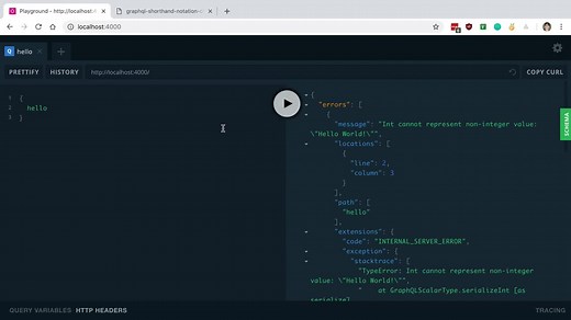 GraphQL入门教程 graphql graph