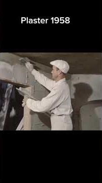 The good old days of plastering #diy #construction